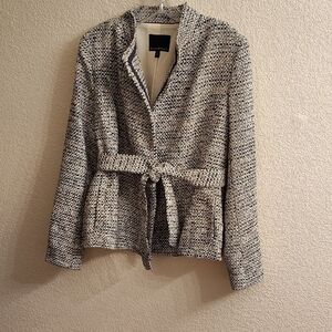 Banana Republic Monochrome Textured Blazer
